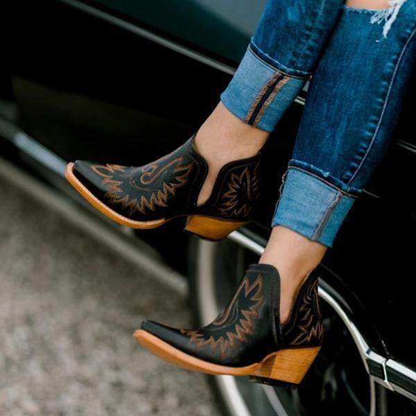 Fabia | Women’s Western Ankle Cowboy Boots