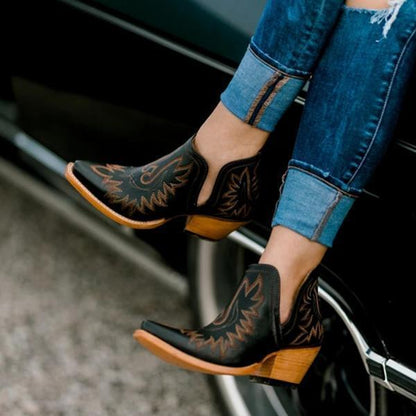 Fabia | Women’s Western Ankle Cowboy Boots