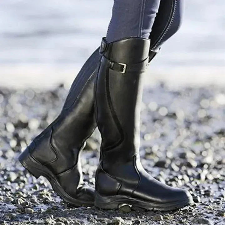 Hannah | Women’s Tall Riding Boots with Orthopedic Cushioning Support