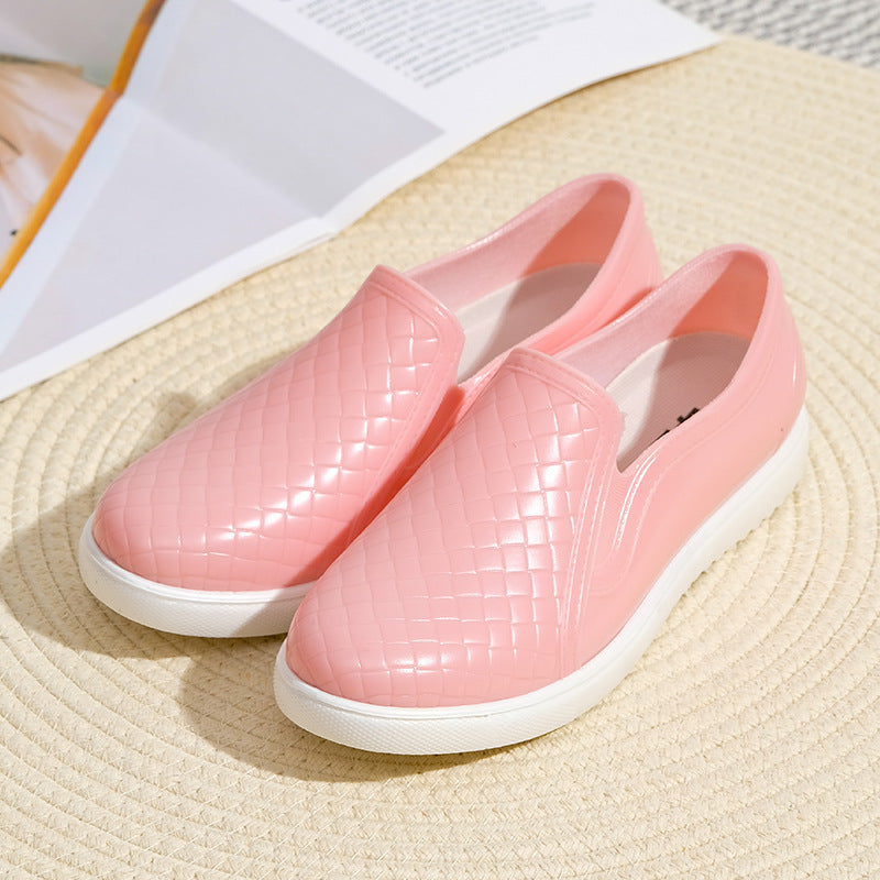 Orthopedic Balance | Perforated Leather Slip-On Comfort Shoes