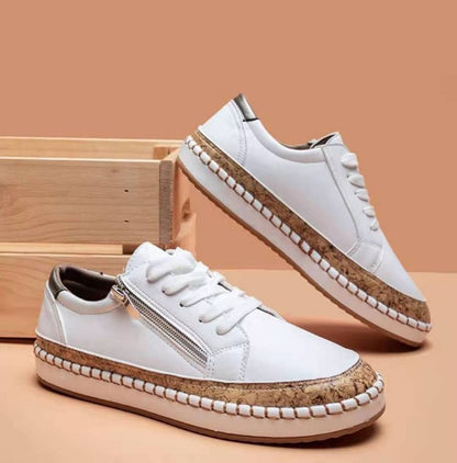 Camila | Floral Canvas Espadrille Sneakers – Lightweight Comfort