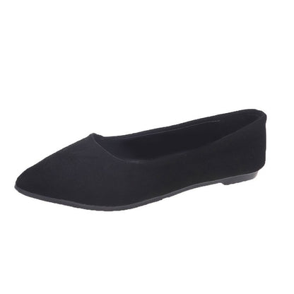 Orthopedic Balance Leopard Flats - Pointed Toe Comfort