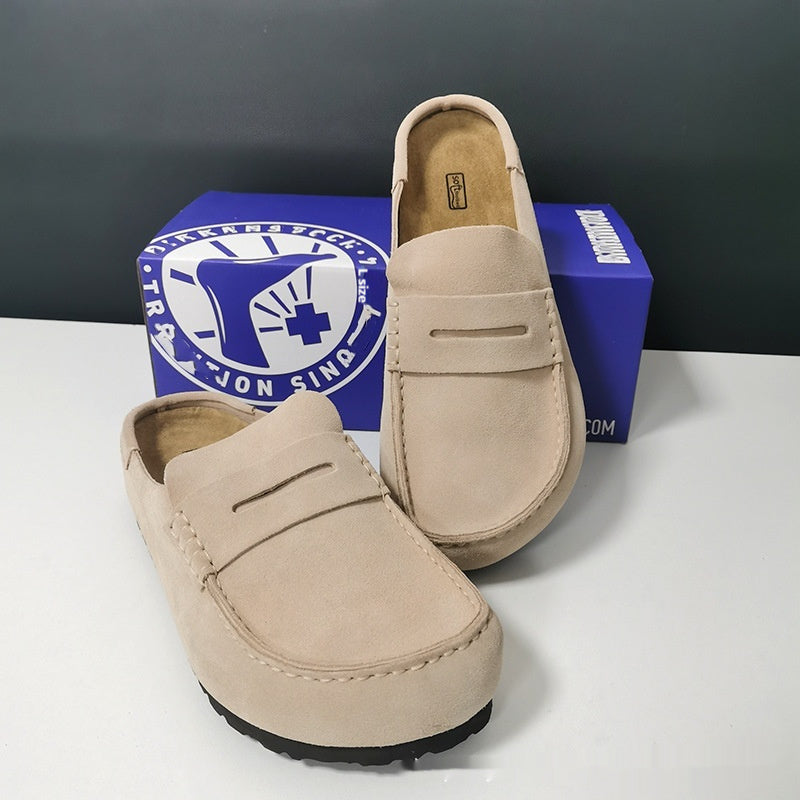 Orthopedic Balance Mule Slippers - Retro Closed Toe Comfort