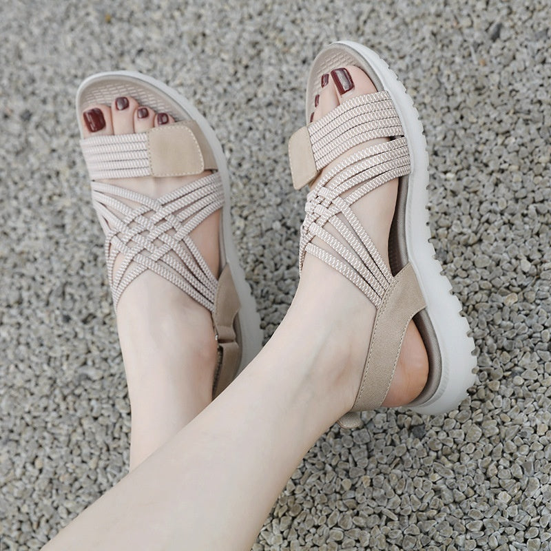 Roxelana | Women’s Orthopedic Crisscross Comfort Walking Sandals