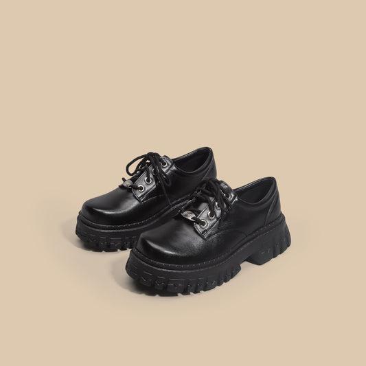 Quintana | Chunky Platform Lace-Up Oxford Shoes