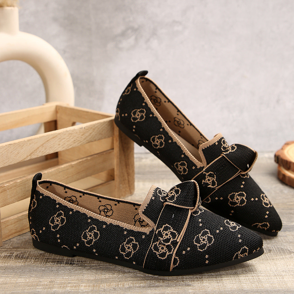 Orthopedic Balance Comfortable Non-Slip Knotted Loafers