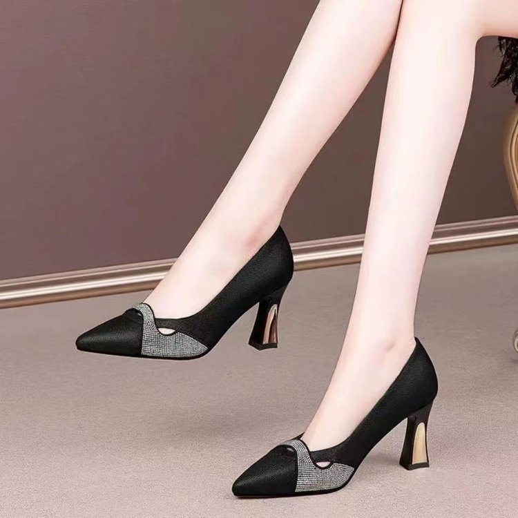 Orthopedic Balance Elegant Chunky Heel Pumps  - 