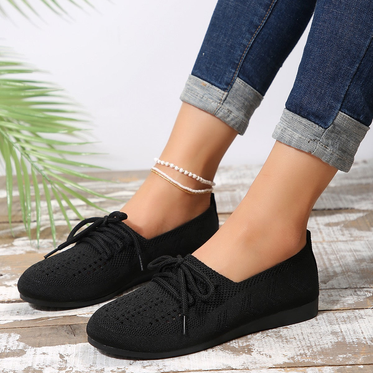 Orthopedic Balance Breathable Mesh Ballerina Flats - Unique Style And Comfort