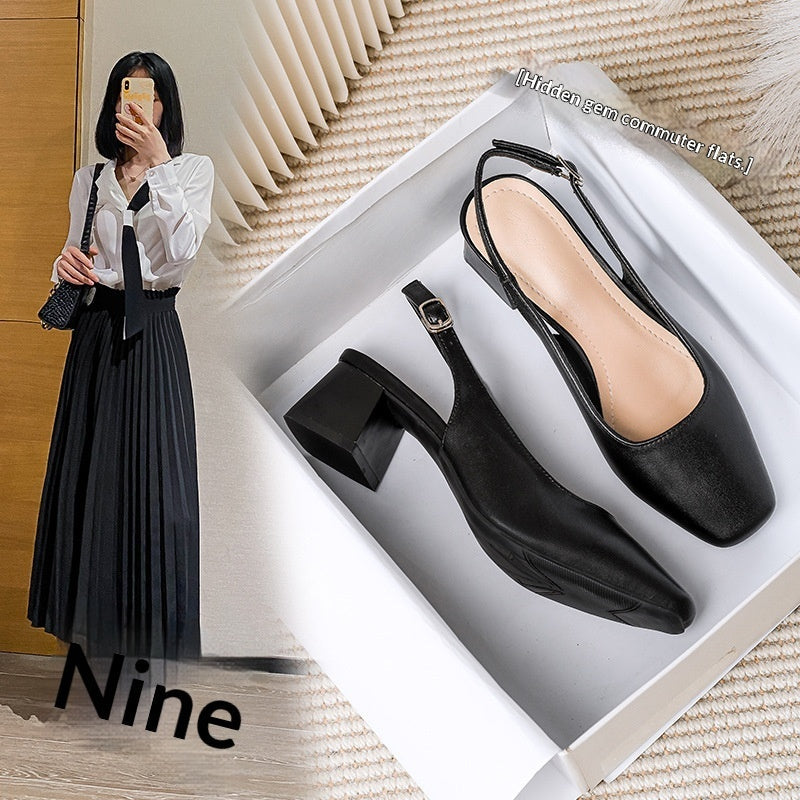 Orthopedic Balance Closed Sandals, French Style, Chic Summer