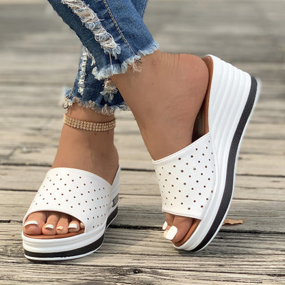Orthopedic Balance Fish Mouth Heeled Sandals: Unique Summer Elegance