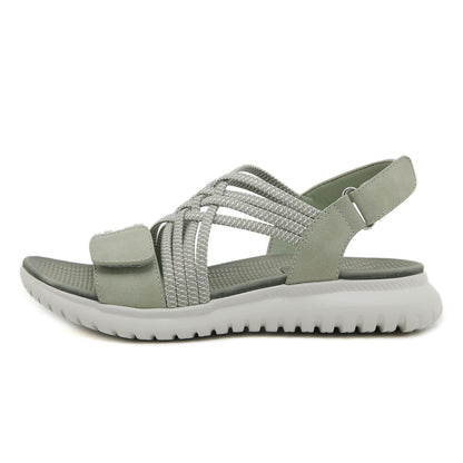 Orthopedic Balance | Elastic Strap Comfort Platform Sandals