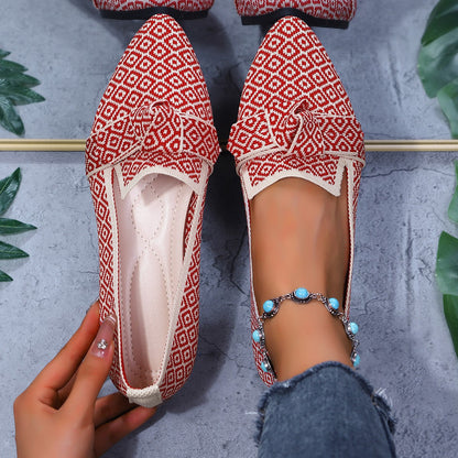 Orthopedic Balance Comfortable Non-Slip Knotted Loafers