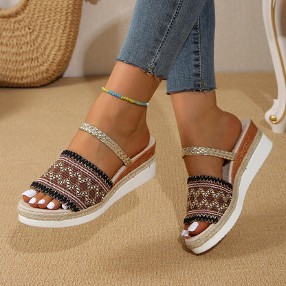 Orthopedic Balance Bohemian Platform Sandals