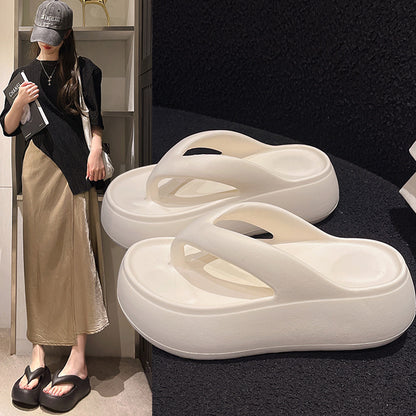Orthopedic Balance Thick Platform Cloud Cushion Flip Flop Sandals