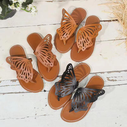 Orthopedic Balance Vintage Summer Sandals With Butterfly Wings - Unique And Lightweight
