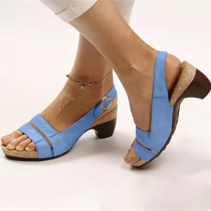 Orthopedic Balance Summer Ankle-Strap Sandals - Unique Elegance And Comfort
