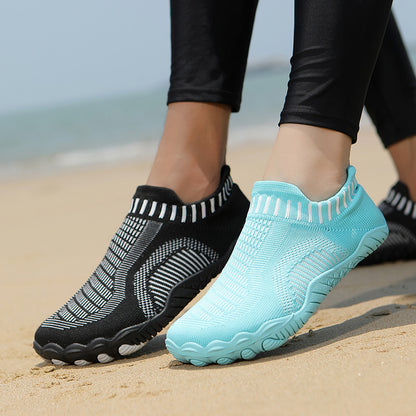 Orthopedic Balance Aqua Flex Barefoot Sneakers – Lightweight Breathable Slip-On Water Shoes