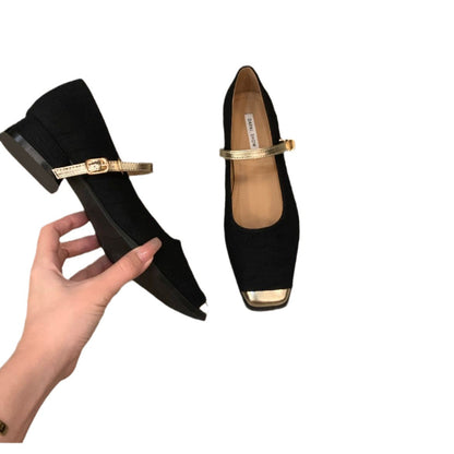 Orthopedic Balance Mary Jane Shoes - Classic Chunky Heel