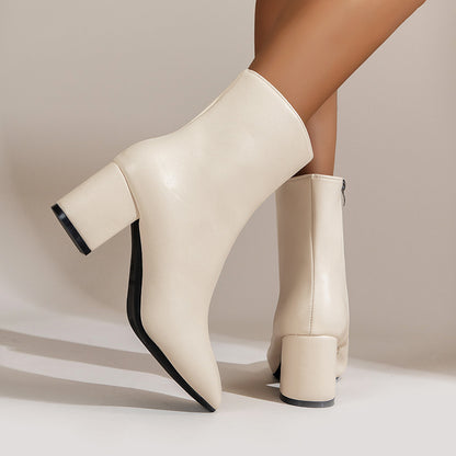 Mallory | Classic Block-Heel Ankle Boots