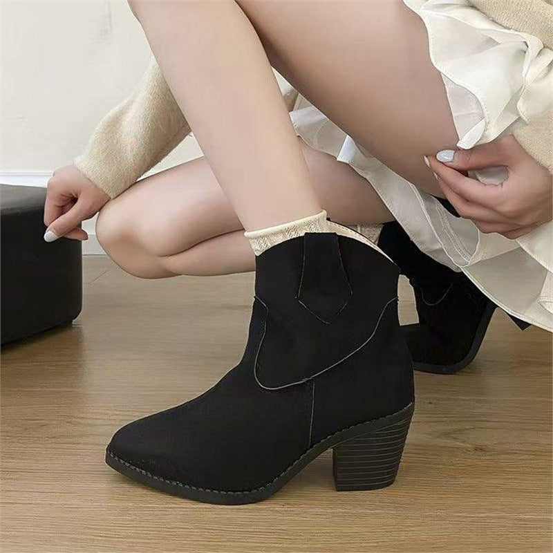 Orthopedic Balance Retro Bootie - Sock-Like Cuff Support