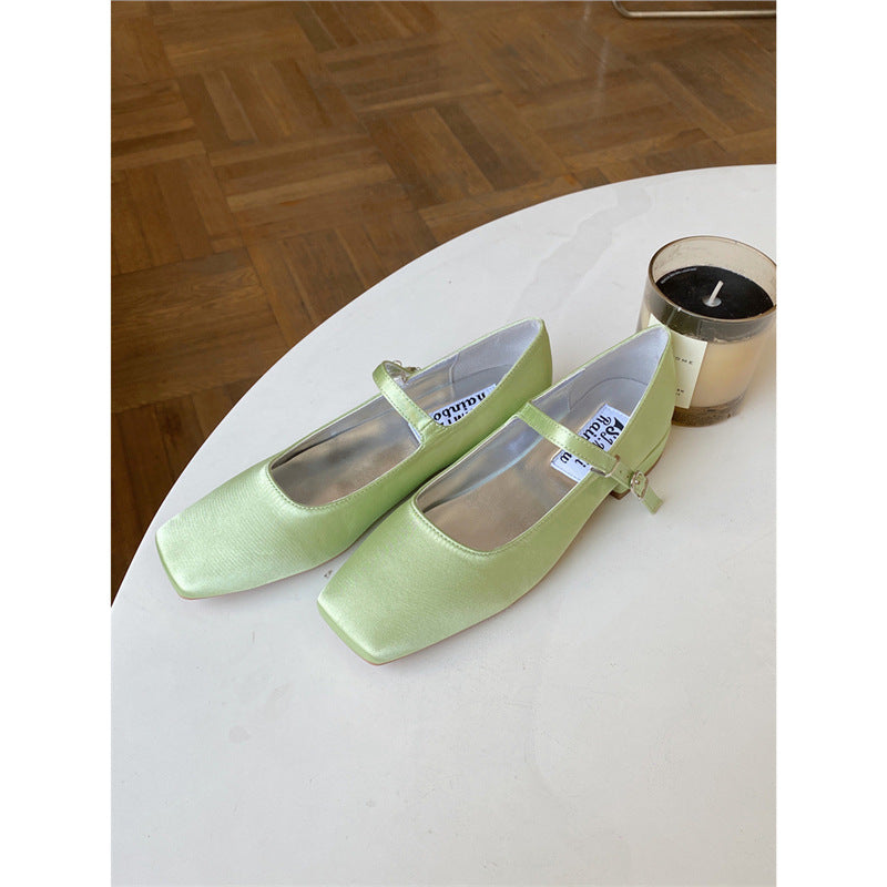 Orthopedic Balance | Transparent Strap Pointed Toe Flats