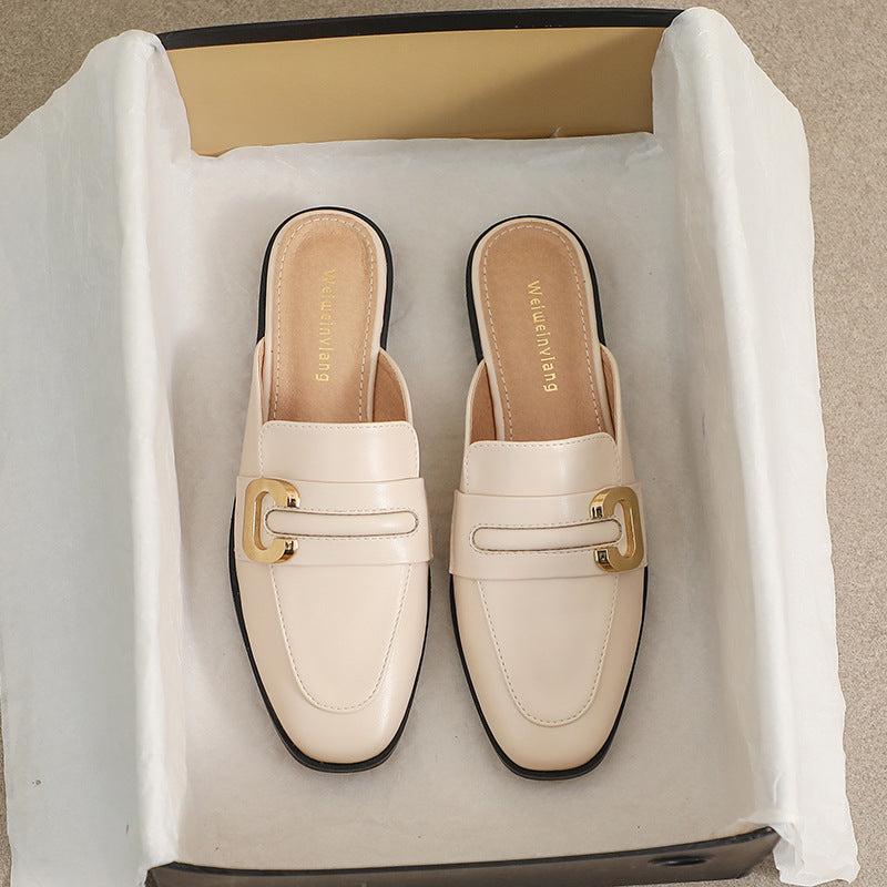 Orthopedic Balance Women’s Mule Loafers – Lightweight Comfortable Slip-On Flats
