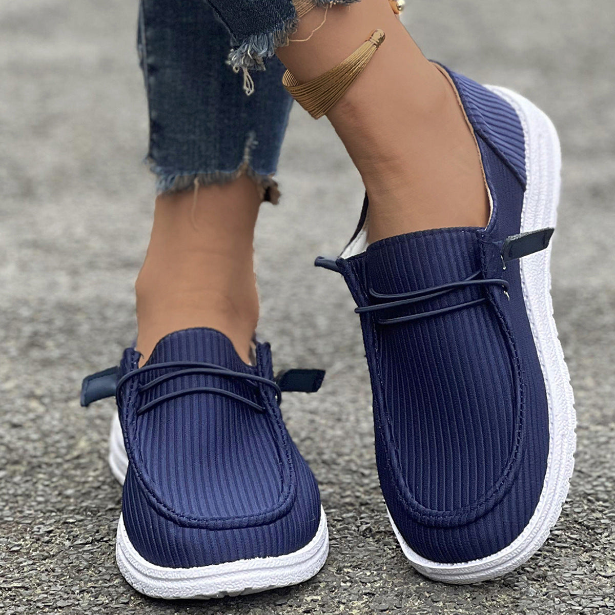 Orthopedic Balance | Women’s Slip-On Comfort Loafers – Lightweight Casual Walking Shoes