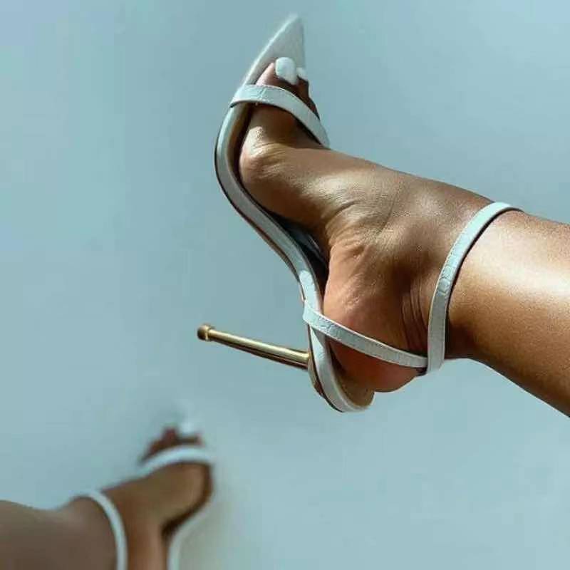 Orthopedic Balance Stiletto Sandals - Unique Summer Elegance