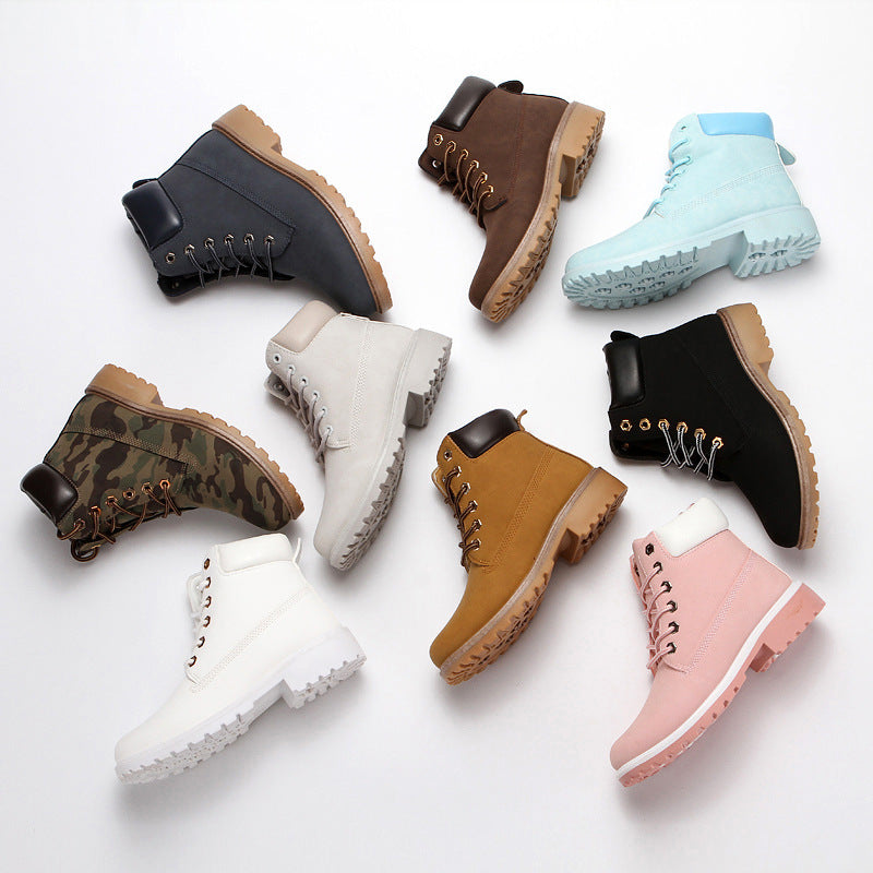 Orthopedic Balance High-Top Boots - Velvet Lined Comfort