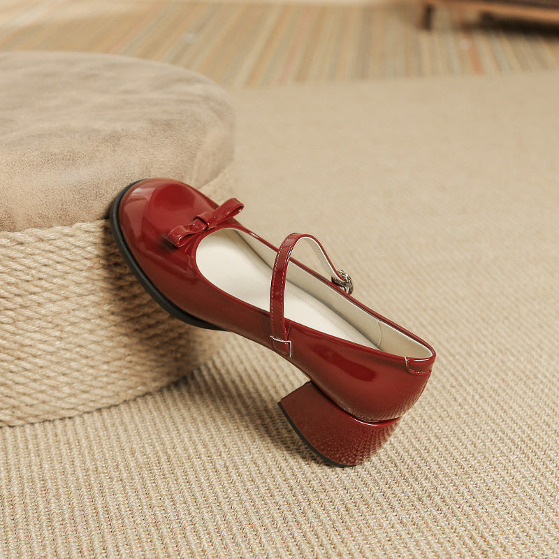 Orthopedic Balance Mary Jane Shoes - Classic Comfort Heel