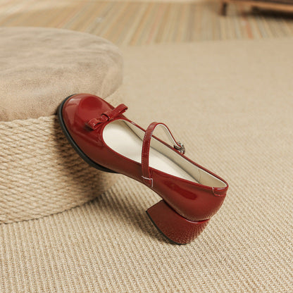 Orthopedic Balance Mary Jane Shoes - Classic Comfort Heel