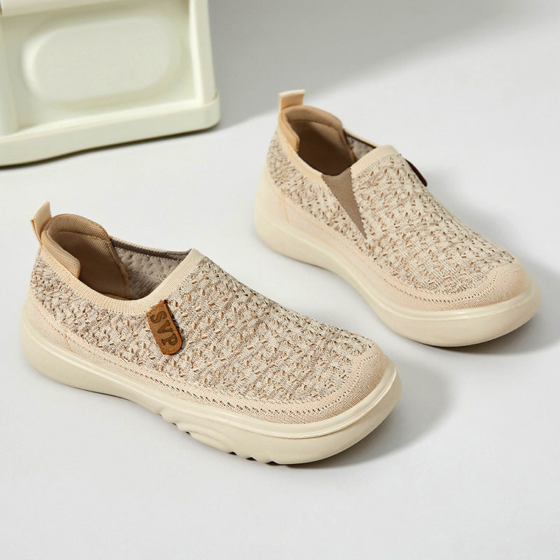 Orthopedic Balance | Breathable Woven Slip-On Comfort Sneakers