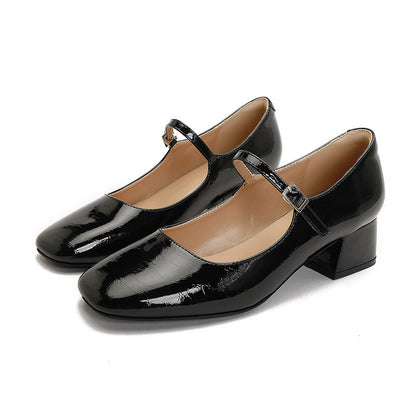 Orthopedic Balance Mary Jane Shoes - Patent Leather Comfort