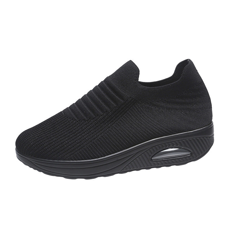 Orthopedic Balance Lightweight And Breathable Striped Mesh Shoes