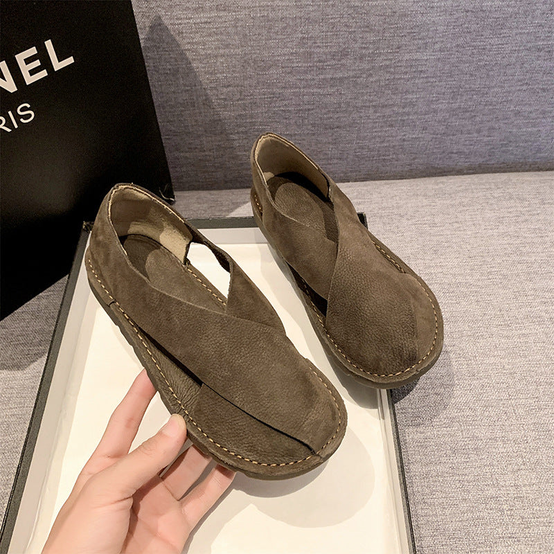 Orthopedic Balance Round-Toe Roman Sandals - Comfort And Style