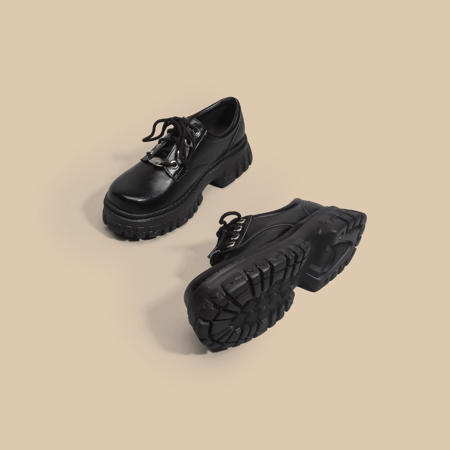 Quintana | Chunky Platform Lace-Up Oxford Shoes