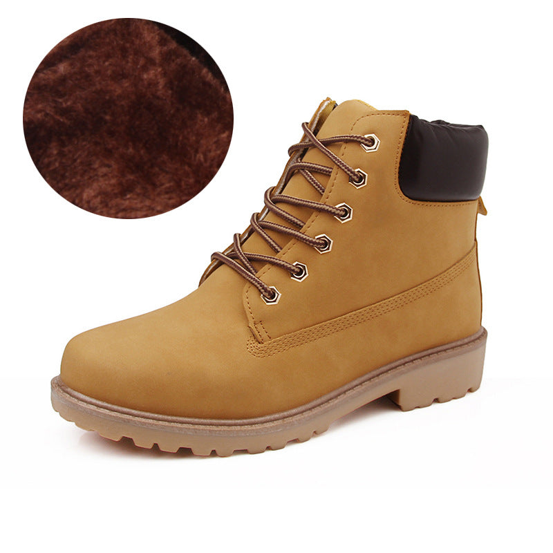 Orthopedic Balance High-Top Boots - Velvet Lined Comfort