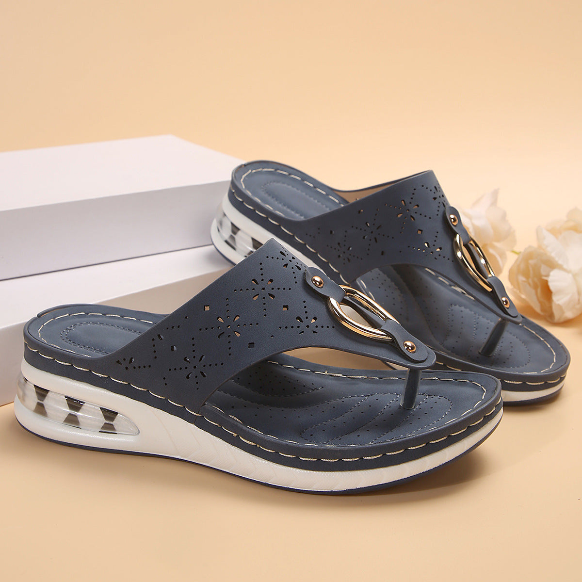 Orthopedic Balance Air Cushion Sandals - Thick Sole Comfort