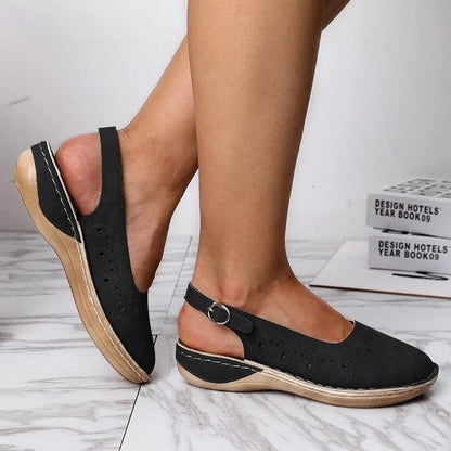 Arya | Orthopedic Slingback Loafers with Breathable Cutout Design