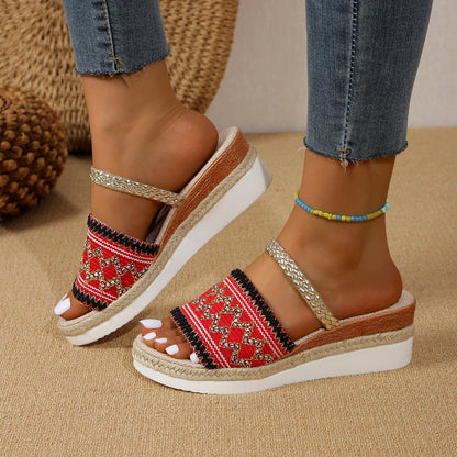 Orthopedic Balance Bohemian Platform Sandals
