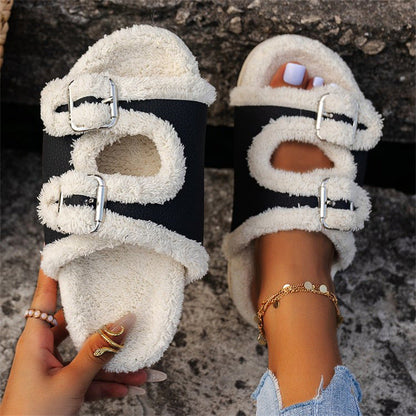 Orthopedic Balance Thick Wool Winter Slippers - Unique Comfort