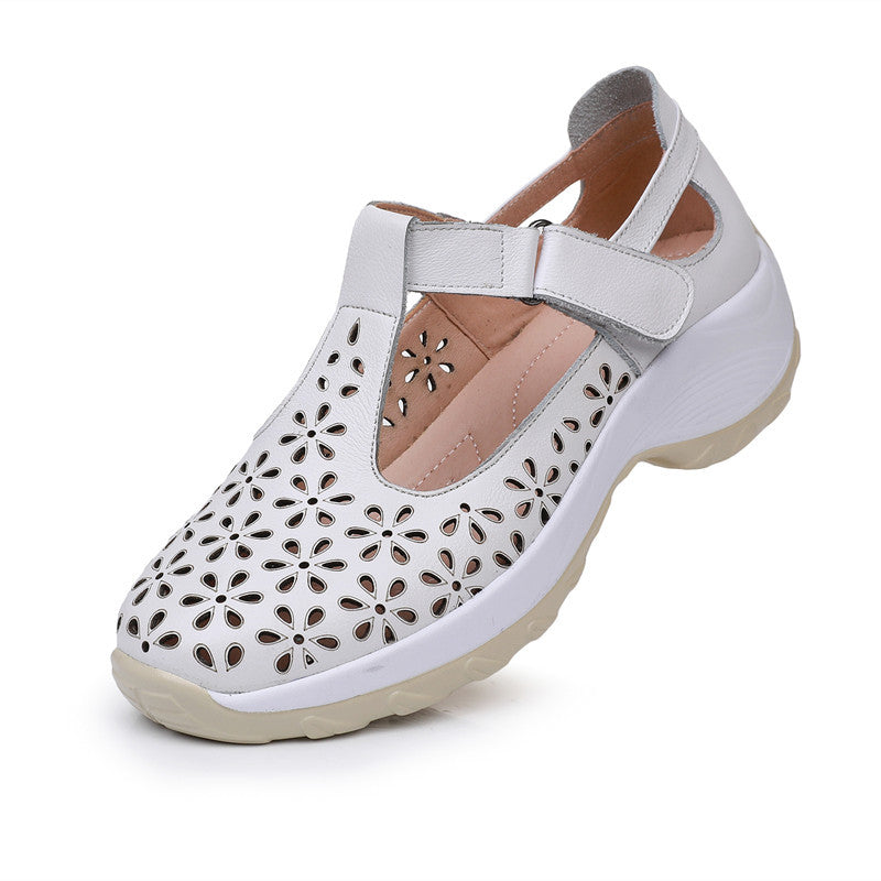 Orthopedic Balance Leather Flat Shoes - Unmatched Comfort