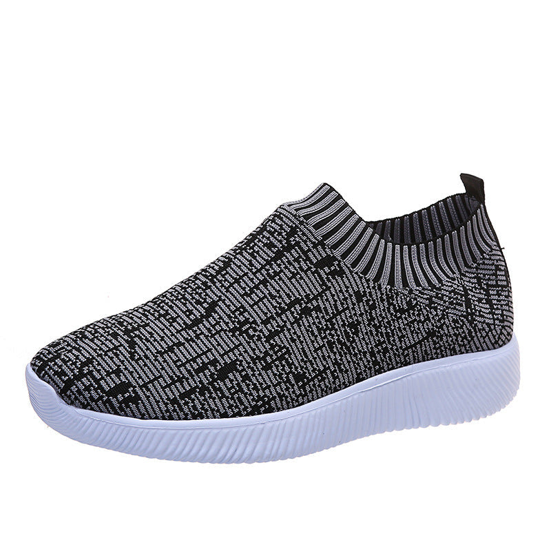 Orthopedic Balance Stripe Knit Shoes: Unique And Comfortable For Everyone