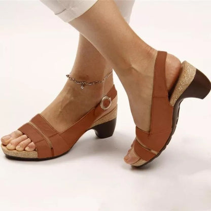 Orthopedic Balance Summer Ankle-Strap Sandals - Unique Elegance And Comfort