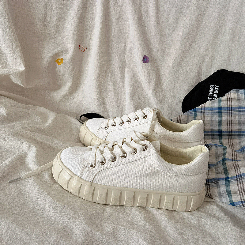 Orthopedic Balance Classic Canvas Shoes For Girls With A Collegiate Style