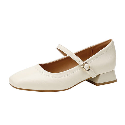 Orthopedic Balance Mary Jane Shoes - Wide Fit Comfort