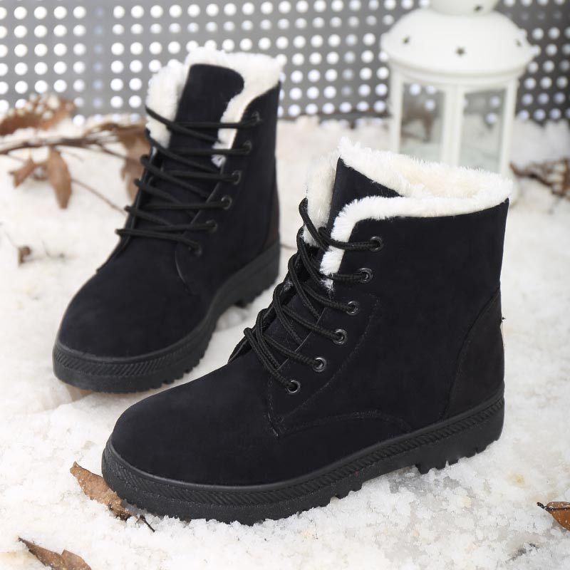 Madison | FrostLace Orthopedic Winter Lace-Up Boots
