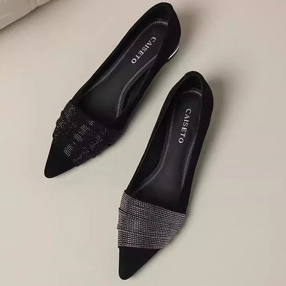 Orthopedic Balance | Pointed Toe Colorblock Ballet Flats