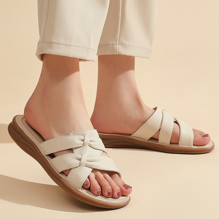 Orthopedic Balance Braided Comfort Slide Sandals