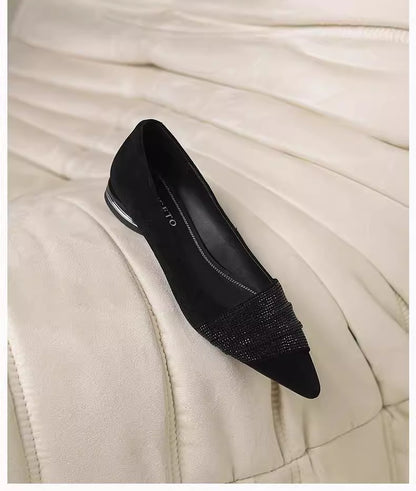 Orthopedic Balance | Pointed Toe Colorblock Ballet Flats